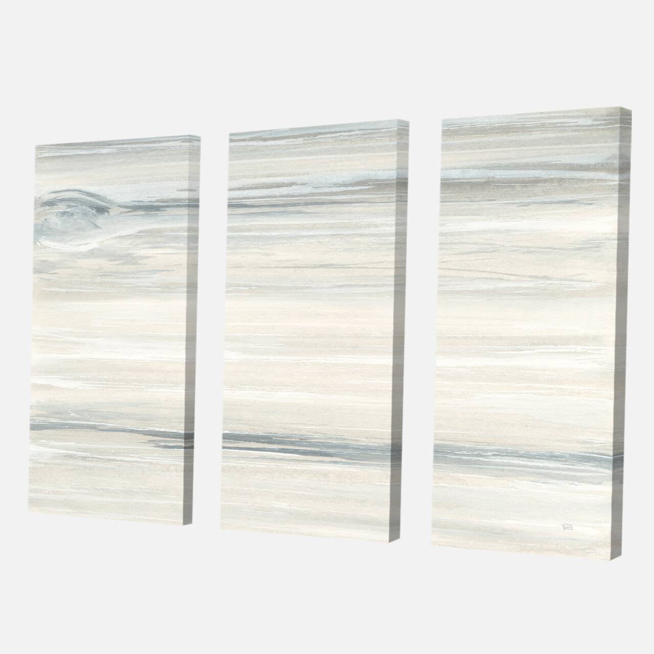 Designart - watercolor colorfields I - Glam Gallery-wrapped Canvas